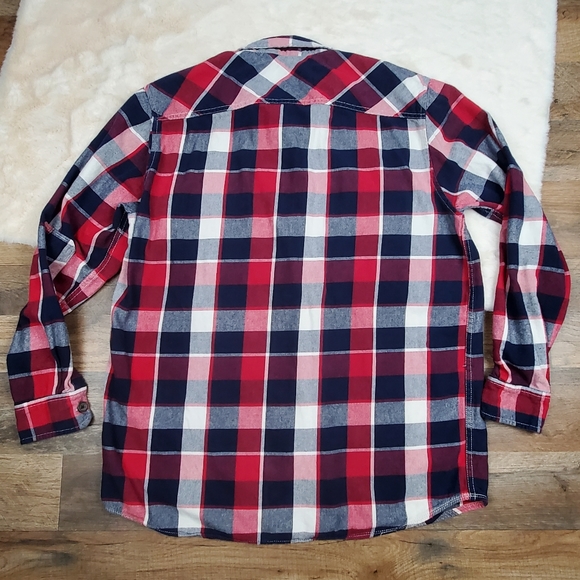 Roebuck & Co Plaid Button Down Shirt - Picture 2 of 3